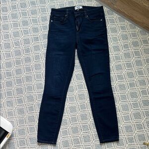 PAIGE Verdugo Ankle Dark Blue Women's Jeans